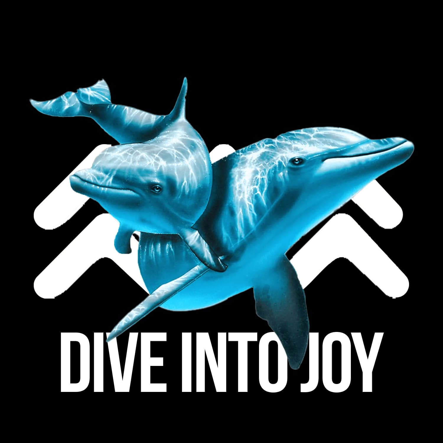 Two dolphins