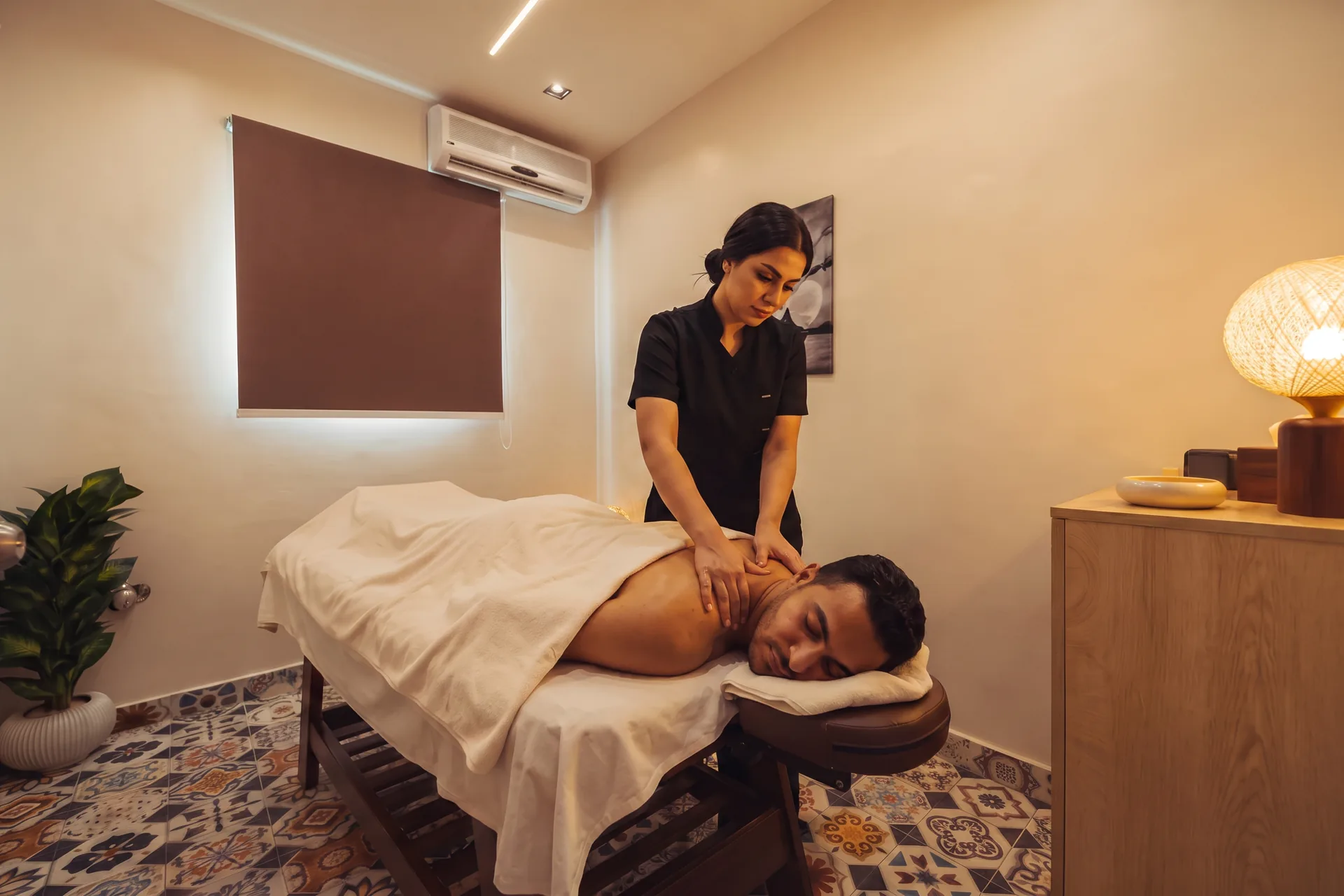 A treatment room